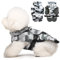 DENTRUN Hundemantel für Kleine Hunde, Hunde Wintermantel, Wintermantel Hund Wasserdicht, Hundejacke mit Leine Loch, Reflektierend Hundejacke, Winddichter Wintermantel(Camouflage, S)