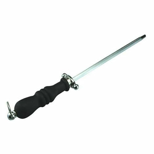 Knife Sharpener Honing Steel Blade Sharpening Scissors 20cm Rod Butchers Tool