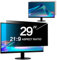 ZOEGAA Sichtschutzfolie 29 Zoll Monitor 21:9, Abnehmbarer Blickschutzfolie Curved, Anti Blaulicht Blendschutz Sichtschutzfolie, Privacy Screen für Hp/Dell/Acer/Lenovo/Asus
