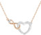 Halskette Damen,Damen Roségold Kette,Damen Herz Kette,Damen Kette Mit Herz Anhänger,Schmuck Rosegold Damen,Weihnachten Muttertag Valentinstag Schmuck Geschenk Für Frau Mutter Tochter Liebhaberin
