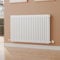 S'AFIELINA Column Radiator 600x1010mm Horizontal Tranditional Cast Iron Style Designer Radiator Triple 3 Column Flat Panel Central Heating Bathroom Radiator, White