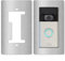 iSecur Blende passend für Ring Akku-Videotürklingel aus Edelstahl I Video-Doorbell 2. Gen 3 Plus 4 (2024) I Klingelschild I 90 x 160 mm I Türstation Platte für Klingel I az167