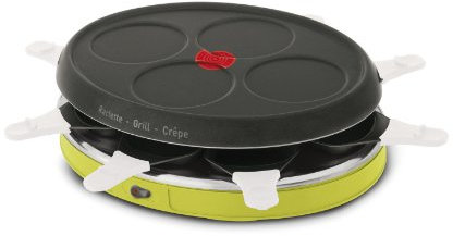 Tefal RE138O12 Appareil à Raclette Déco Colormania 8 Coupelles