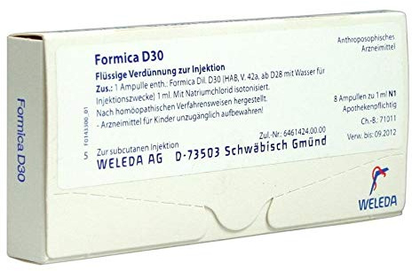 Formica D30 Ampullen 8X1 ml