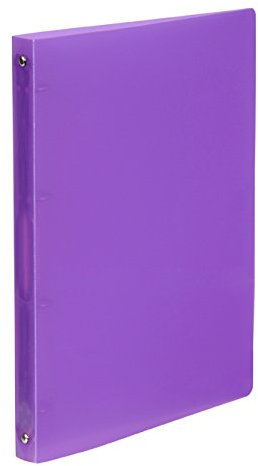 Veloflex V020930 - Ringbuch Propyglass Viquel DIN A4, 4-Rund-Ring-Mechanik, 15 mm Füllhöhe, lila