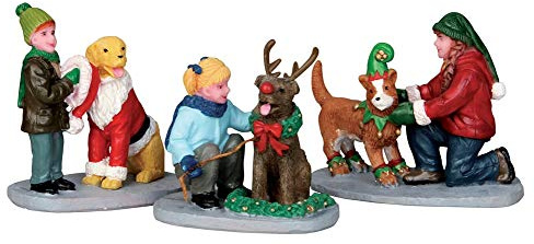 Lemax - Doggie Dress Up, Set Of 3