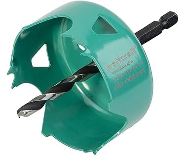 wolfcraft Sega a tazza in acciaio al carbonio, Ø 68 mm I 5968000 I Per l'installazione di materiale elettrico e di sanitari su legno e materiali per costruzioni a secco