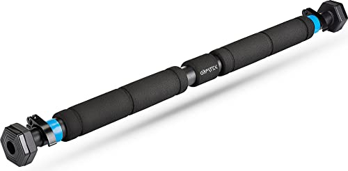 Gymtek Barre de Tractions Porte, Barre Traction Musculation pour Cadre de Porte, Antidérapante, Montable, Barre de Serrage, équipement de Fitness pour la Maison, Barre Fixe d'intérieur avec Poignées