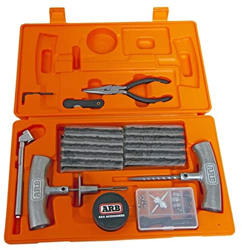 ARB 10000011 Speedy Seal 2 – Universal-Reparatur-Set für Auto, LKW, Wohnmobil, Jeep, ATV, Motorrad, Traktor, Anhänger. Flache Reifenpannen-Reparatur-Set zur Reparatur von Löchern und Steckern
