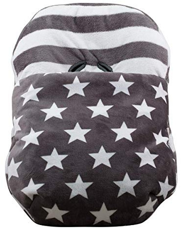 JYOKO KIDS Universal Winterfußsack für Babyschale Babyschale (Fleece, Nordic Scandi 2)