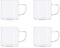 OGO LIVING - Lot de 4 tasses helya 25cl en verre borosilicate - 7912003