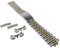 Minott Edelstahlband 20mm Bicolor Massiv passend für RLX Jubilee Faltschließe