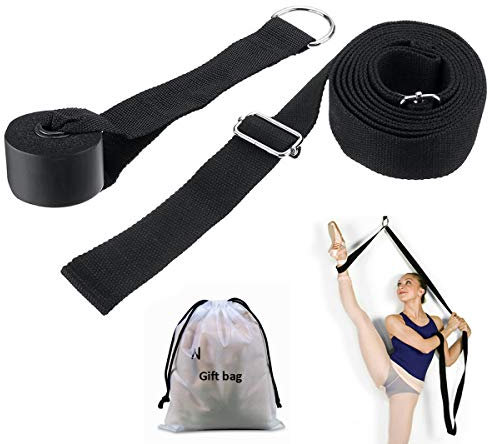 Yoga gurt, Stretching Band 3m, Yoga Stretch Gurt, Fitness Stretchband, Hochelastischer Gymnastikband, für Pilates, Tanz, Gymnastik, Effektives Dehnung, 300 x 3,8cm