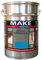 MAKE Design pour vous | Résine époxy industrielle pour sols, 4 litres, bleue, mate. Produit certifié HACCP. Résistant aux chocs, rayures, facile à appliquer et à nettoyer. Fabriqué en Italie.