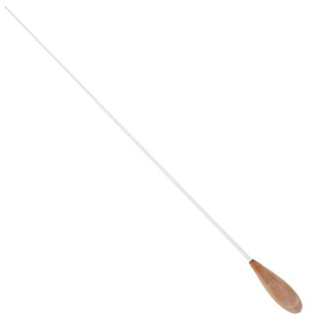 Professional Pearwood Conductor Baton | Lightweight Orchestra Director Baton for Symphony, Choral & Band Conducting | Ergonomic Wooden Music Baton