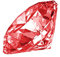 YSSH 50mm Kristall Glas Diamant,Kristallglas Deko Diamanten Acryl Tischschmuck Hochzeit Dekosteine Klar Kristall-Acryl-Diamanten transparent Kristalldiamant Für Hochzeitsgeschenke Decor (Red)