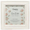 Hampton Frames Paloma PAL301955WX Bilderrahmen, Glas, quadratisch, 13 x 13 cm, Weiß