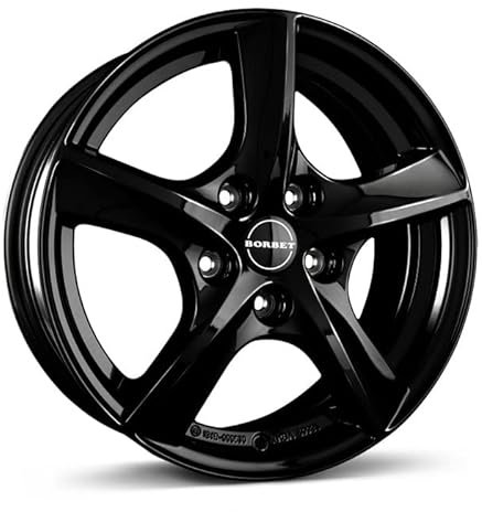 Borbet TL llanta 5.5x15 ET46 5x112 SW compatible con Mini Cabrio Clubman Cooper One