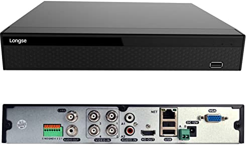 XVR DVR 4 uhd con ingresso sensori allarme ibrido H.265/H.264, 4 canali + 2 IP 16 canali IP MODE Risoluzione fino 8 MP