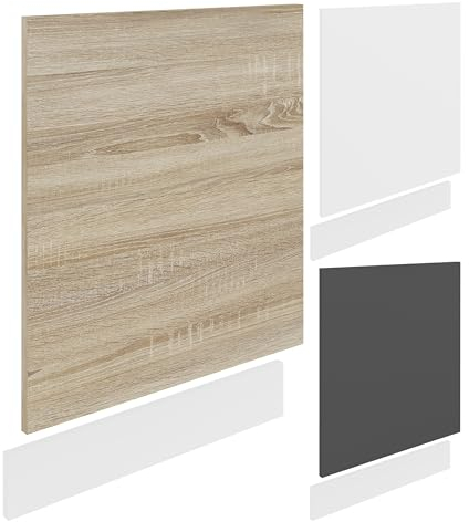 VCM Frontblende Küchenmöbel Blende Küchenzeile Küche Esilo Weiß|60