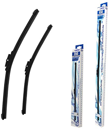 PETEX Scheibenwischer, Länge: 650 mm/350 mm - Frontscheibenset