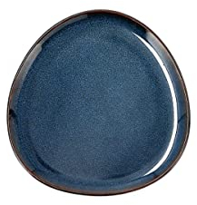 Bidasoa Ikonic Plato Llano Cerámico 11x11x1cm Gres Apto Microondas Apto Frigorífico Borde Fino