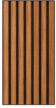 Grace Baltic PVC Wandpaneele, Akustikplatten, Innenwanddekoration, Wandtattoos, 3D PVC-Material, 2,16m², 1 Stück, 30 x 60 cm, 2 cm, Stärke
