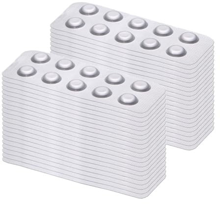 POWERHAUS24 2 in 1 Vorteils-Set 400 Photometer Testtabletten, 200 DPD 1 freies Chlor und 200 Phenol Red pH-Wert, Qualität Made in Germany, für PoolLAB, Scuba, PoolScan u.v.m.