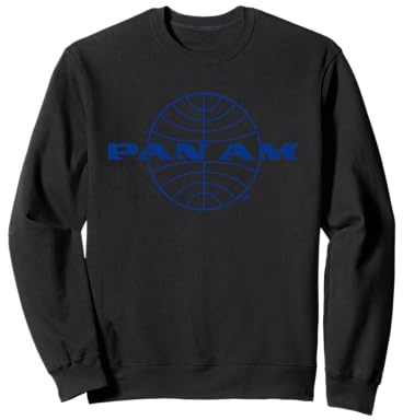 Pan Am Classic Blue Logo Sweatshirt