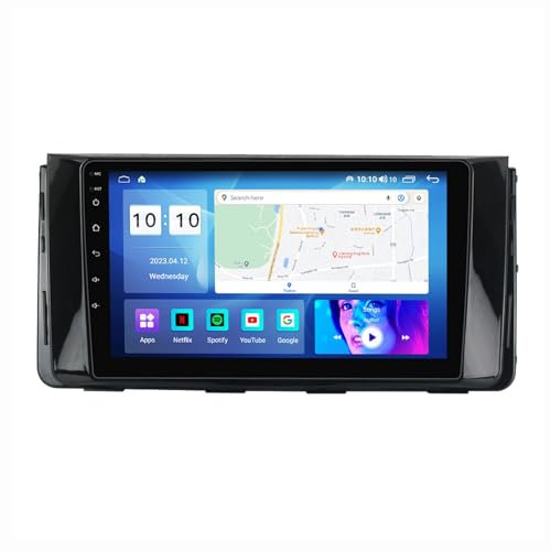 Android 12 Autoradio Mit Navi 2 Din 9 Zoll Touchscreen Autoradio Für Hyundai H350 Mit Carplay Android Auto,mit RDS Bluetooth FM AM Lenkradsteuerung Rückfahrkamera (Color : M500 8+128G)