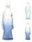 Glass Koi Fish Shaped Bottle | Nautical Blue Fish Design Decorative Glass Bottle ~ 29cm – Colour Varies, One Supplied