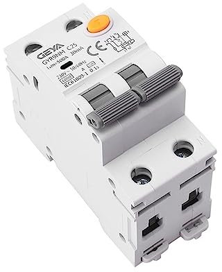 QTAZMJPB GYR9NM Tipo A RCBO 2P 4P Interruttore magnetotermico differenziale con Protezione da sovracorrente 10A 16A 25A 32A 40A 30mA(Size:4P 32A 30mA)