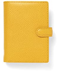FILOFAX Finsbury Mini Organiser Mustard 2025