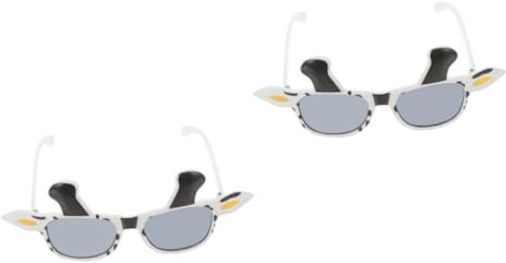 WRITWAA 2St Kuhbrille Nasenbrille verkleiden halloween verkleiden requisiten Kuhmaske halloween brille halloween augenlinsen Kuh-Brillen-Requisiten Lustige Kuh-Sonnenbrille Stk