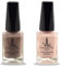 (2Pcs Set) Henna Infused Halal Nail Polish Water Permeable Nail Polish Wudhu friendly and Vegan Long lasting Shiny Nail polish (Innocence, Azim)