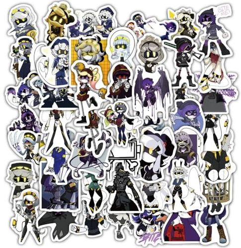 Murders Drones Aufkleber, 60 Pcs Cyn Uzi Figur Vinyl Wasserdichte DIY Stickers Für Party, Wasserflasche Scrapbook Laptop Skateboard Computer Für Teens Studenten