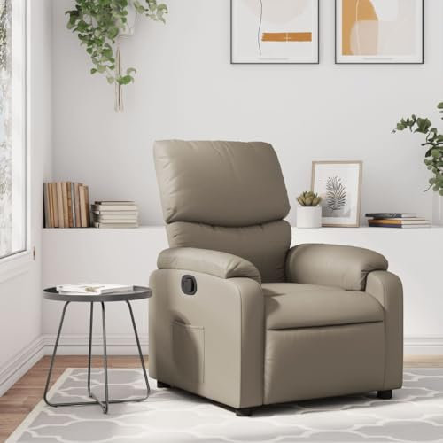 LAPOOH Relaxsessel Cappuccino-Braun Kunstleder, Relaxsessel, Fernsehsessel, Kinosessel, Gaming Couch - 373440