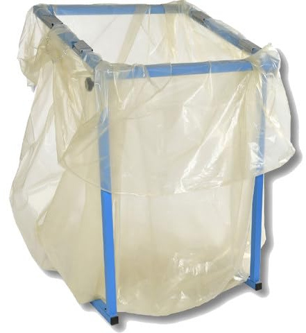VEPATIM 50 Seitenfaltenmüllsäcke Styroporentsorgungssäcke 900+600x1800mm 1000liter