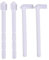 Sharplace 4 Pieces Toilet Flush Tank Push Bar Set Toilet Parts 241874001 Flush Valve System Spares Flush Plate Actuator for Household, 13cm and 12cm