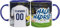 TAZALAND | Taza Personalizada Fútbol | Tazas de Desayuno equipo de Fútbol | Regalo Original para Aficionados del Futbol | Cosas de futbol para Niños | Regalos Originales (REAL MADRID)