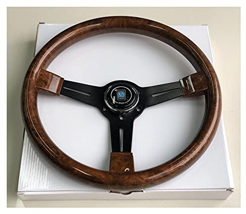 Auto-Lenkrad, Sportlenkrad, 35,6 cm, Holzoptik, Drift-Sportlenkräder