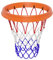 Schweres Basketballnetz für den Außenbereich, abnehmbares Basketballnetz, vielseitiges Sportgerät