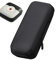 Portable Hard Drive Case, Shockproof Storage Bag, Travel Electronics Organizer, 7.87x3.94x1.97 Inches, Lightweight Cylindrical Design, Adjustable Handle Strap, Laptop Computer Data