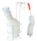 Urinflaschen-Set, Urinflasche (autoklavierbar) mit Halterung und Bürste, milchig TOP QUALITÄT