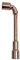 Stanley 2-87-602 Clé à pipe débouchée 6 x 12 pans 22 mm