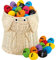 Nino Percussion Egg Shaker Set – 80-teiliges Rasseleier Set für Kinder ab 3 Jahren – Musikinstrument – Kunststoff, Mehrfarbig (VE80-NI540-2)