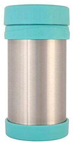 Kiokids 1389 - Termo acero inoxidable para alimentos, unisex, color plata y azul