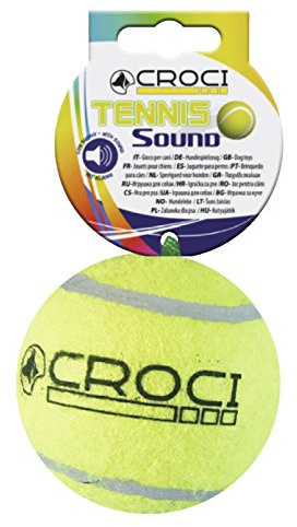 Croci c6098895 Tennisball mit seinem für Hunde
