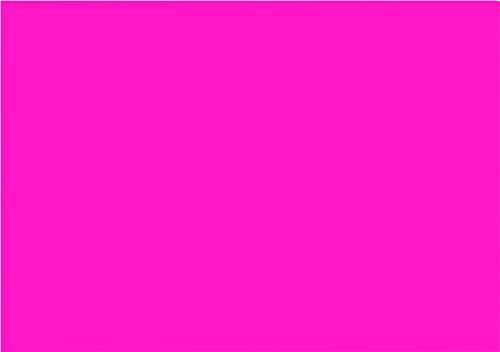 TATMOTIVE Neonpapier NEON DIN A3, 80 g/qm farbiges Briefpapier, Leuchtpapier, 100 Blatt - Pink