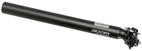 Zoom Fahrrad Sattelstütze Aluminium-Kopf einteilig Länge 400 mm Ø 30 9 mm